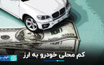 کم محلی خودرو به ارز