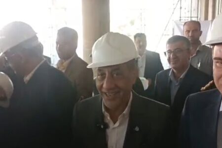 بازدید معاون رئیس جمهور از بیمارستان ۱۷ شهریور برازجان