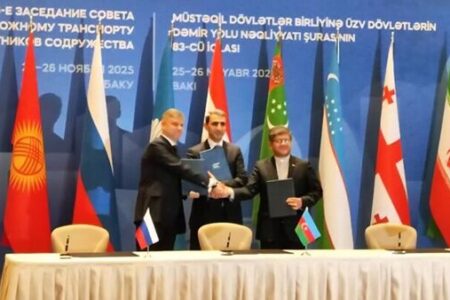 توافق ریلی سه کشور برای تقویت کریدور شمال ــ جنوب