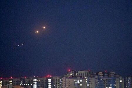 حمله پهپادی روسیه به اطراف پایتخت اوکراین