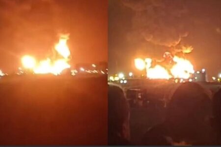 حمله پهپادی ناشناس به میدان بزرگ گازی در شمال عراق