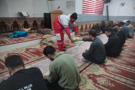 امدادرسانی هلال احمر کردستان به پنج هزار نفر حادثه دیده در برف و کولاک