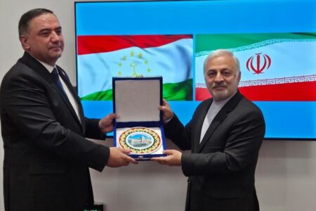 دیدار معاون مجلس وزارت خارجه با معاون رئیس مجلس تاجیکستان