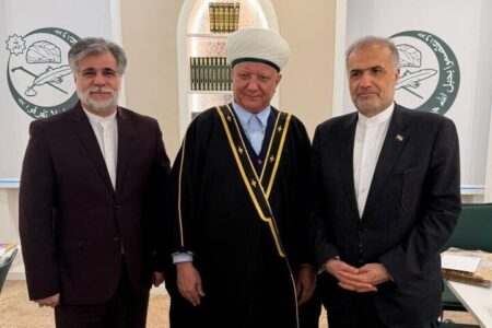 سفیر ایران و مفتی مسکو بر توسعه همکاری‌های دینی تأکید کردند