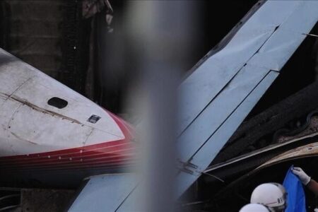 سقوط یک هواپیمای ربوده شده در فرودگاه لس آنجلس