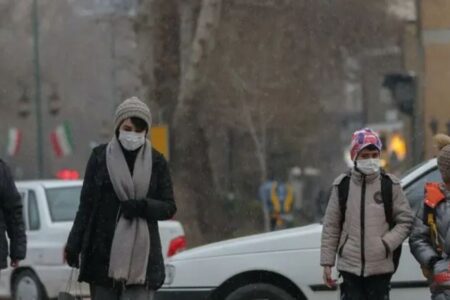 سه‌شنبه سرد در انتظار تهرانی‌ها/ باران و برف به پایتخت رسید