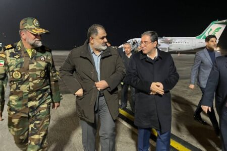 فرمانده نیروی دریایی ارتش وارد ارومیه شد