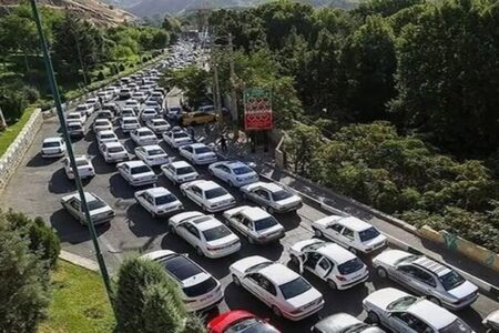 آخرین وضعیت ترافیکی و جوی جاده‌ها؛ ترافیک سنگین در جاده های ورودی تهران