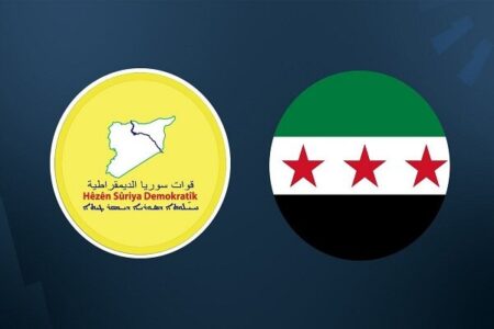 بیانیه قسد درباره توافق با دمشق
