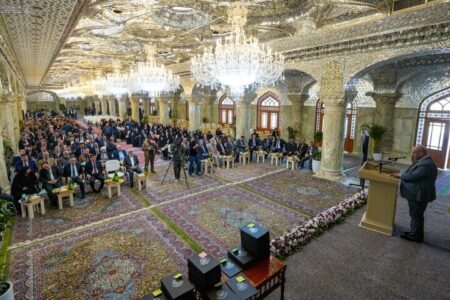 تجلیل از ۲۲۵ نخبه علمی و دانشگاهی در عتبه علوی