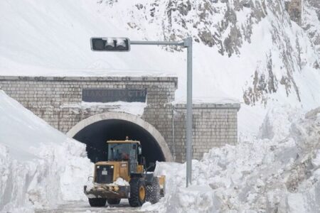جاده چالوس مسدود شد