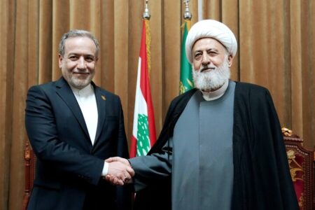 عراقچی با شیخ علی الخطیب دیدار کرد