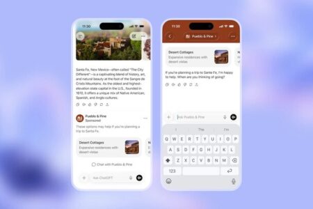 آزمایش تبلیغات در چت جی پی تی شروع شد