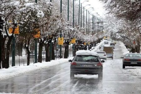 بارش برف و باران در برخی جاده‌های کشور / انسداد ۱۰ محور اعلام شد