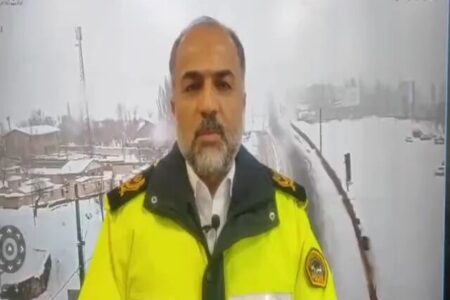 بارش برف و باران در بیشتر محور های مواصلاتی کشور