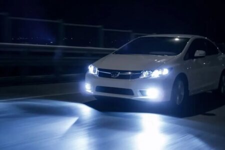 برخورد پلیس راه اصفهان با خودروهای دارای نور خیره‌کننده