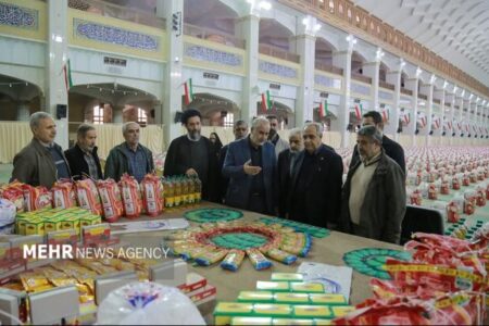 توزیع ۱۰ هزار بسته معیشتی در آذربایجان‌شرقی