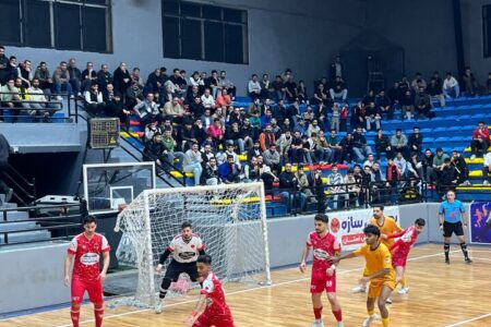 تیم فوتسال بهشتی سازه گرگان مغلوب پالایش نفت بندرعباس شد