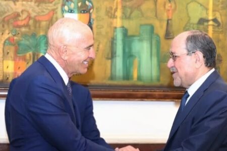 دیدار نوری المالکی با فرستاده ویژه آمریکا در عراق