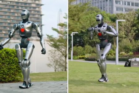 روبات انسان نما تعادل حرکتی را مانند انسان به نمایش می‌گذارد