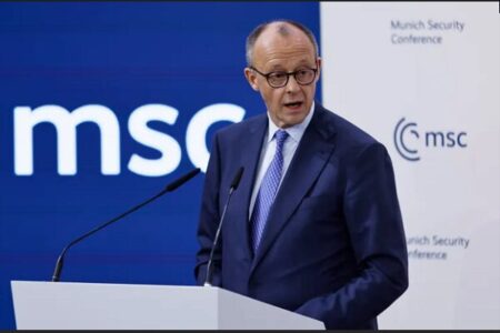 صدر اعظم آلمان: آمریکا به اندازه کافی قوی نیست