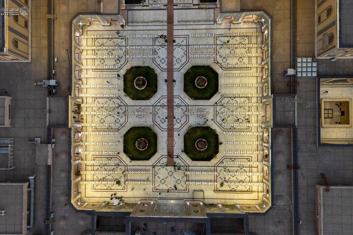 ضیافت هزاران نفره افطار در حرم امیرالمومنین (ع)+تصاویر