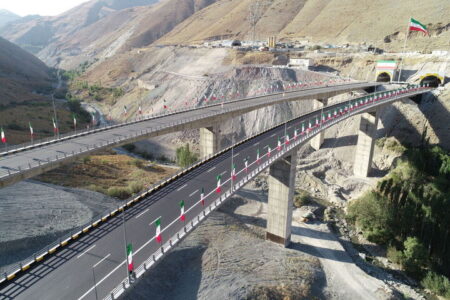 عملیات اجرایی قطعه سوم آزادراه تهران – شمال آغاز شد