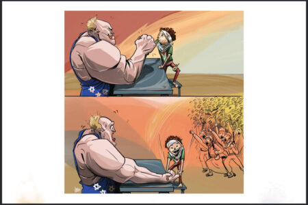 معرفی برگزیدگان فراخوان کارتون و کاریکاتور «شکست ترمیم ناپذیر»