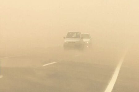 وضعیت طوفانی محور زاهدان – بم