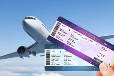 پایه قیمت بلیت هواپیما ۴۸ دلار