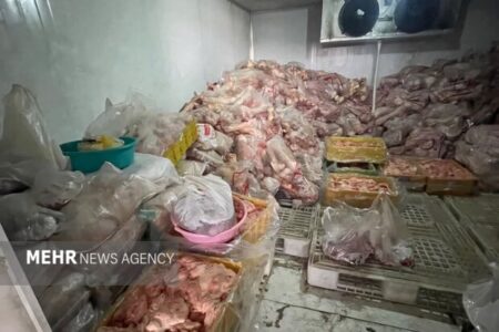 پلمب سردخانه غیرمجاز و کشف فرآورده خام دامی فاسد در حاشیه تبریز
