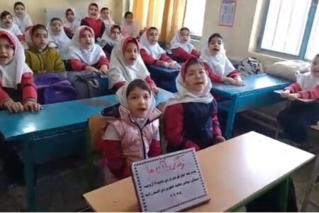 پویش «زندگی با آیه ها» در مدرسه دخترانه شهید اصغرزاده ارومیه