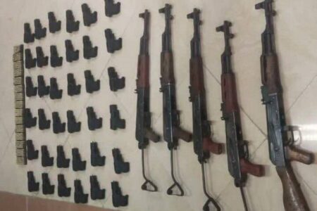 کشف محموله بزرگ سلاح و مهمات در مرزهای کردستان