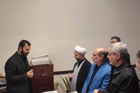 بازدید معاون اول قوه قضائیه از مجتمع‌های قضایی تهران