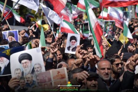 حضور حماسی مردم مهاجران در هشتاد و دومین شب بیعت با رهبر انقلاب