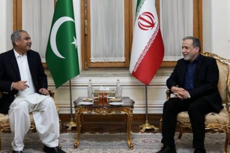 دیدار وزیر کشور پاکستان با عراقچی