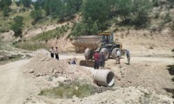 رفع مشکل ۱۵ ساله روستای آب‌لاران با احداث چهار پل لوله‌ای