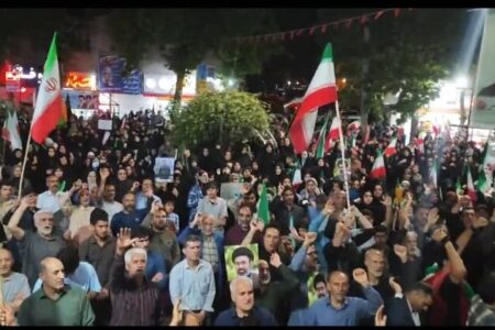 روایت شب هفتاد و ششم؛ خیابان‌های گرگان همچنان میزبان حضور مردم