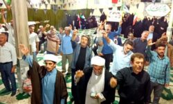 طنین فریاد «الله اکبر» در شهر ارداق