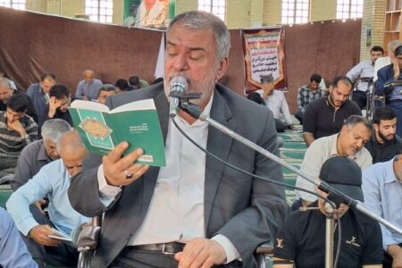 مراسم دعای پرفیض  عرفه در گناوه