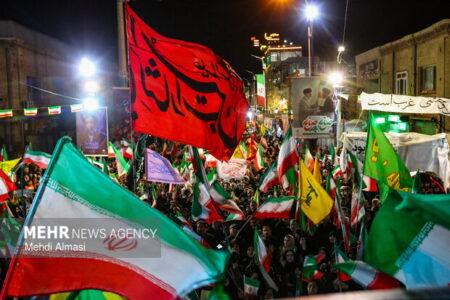هشتاد و ششمین شب حضور عزتمندانه زنجانی‌ها در میدان