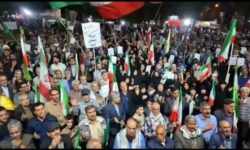 پرچم‌داری بروجردی‌ها در سنگر خیابان با فریاد «یا علی»