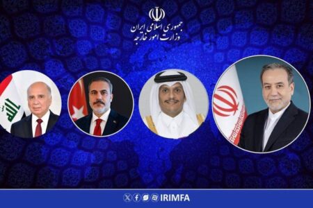 گفتگوی تلفنی عراقچی با همتایان ترکیه ای، قطری و عراقی