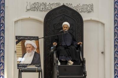 برگزاری مجلس ترحیم آیت‌ الله فیاض در نجف اشرف/ تصاویر