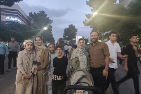 مهمونی کیلومتری غدیر در شهرستان تربت حیدریه